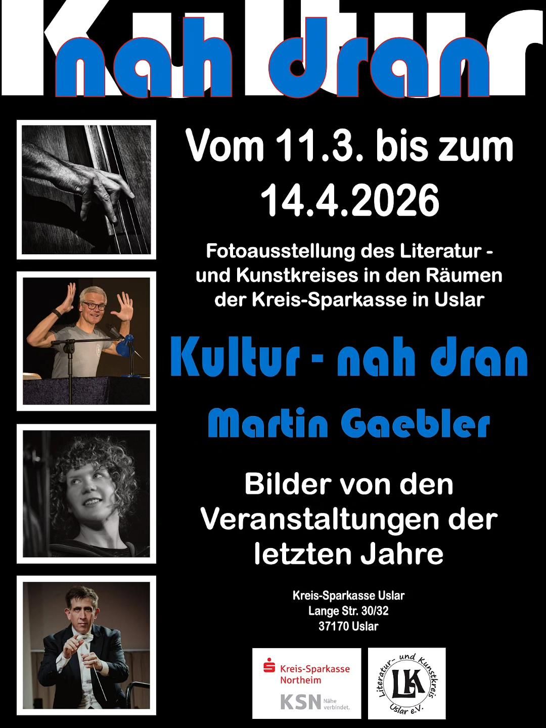 Kultur - nah dran von Martin Gaebler